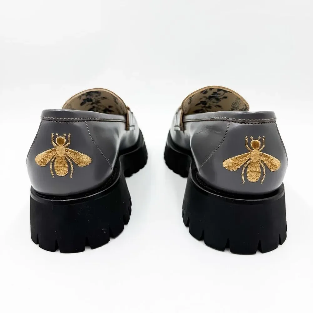 Gucci 1955 Horsebit Lug Sole Leather Loafers US Men’s 8.5